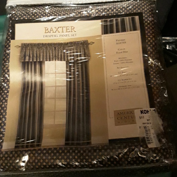 Baxter Other - 1 pr Drapes